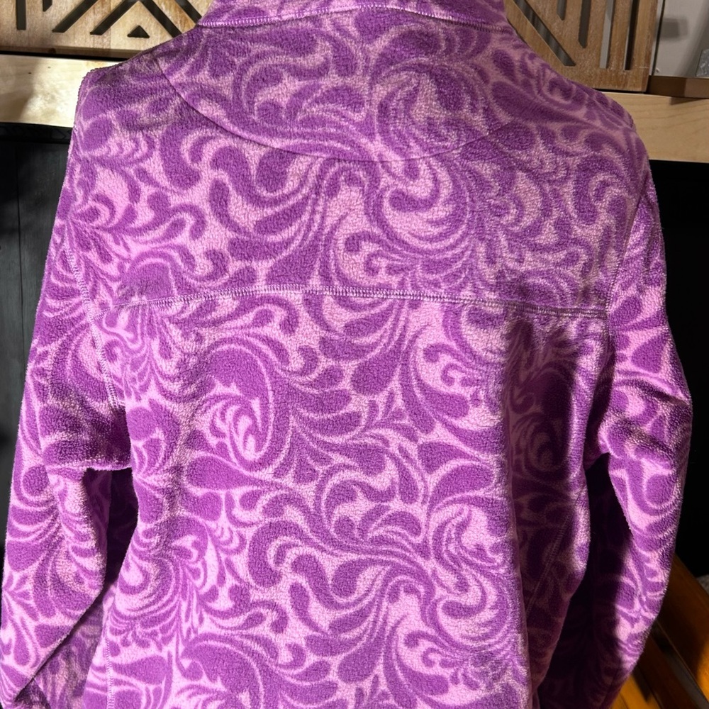 Cabela's Purple Patterned Teddy Jacket - image 2